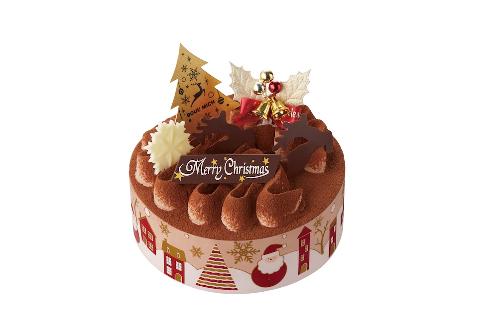 2サイズ展開される「クリスマス・ショコラケーキ」税込み3,780円〜