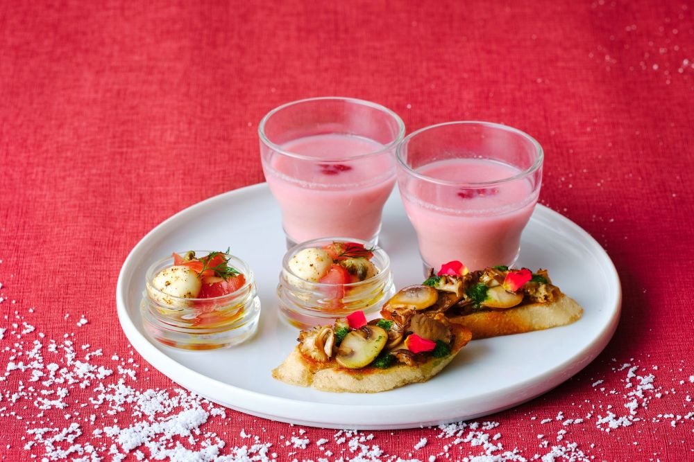 「いちごづくしのクリスマスフェスティブ アフタヌーンティー」イメージ