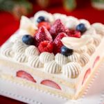 「クリスマスストロベリーショートケーキ」スクエア・税込み4,700円