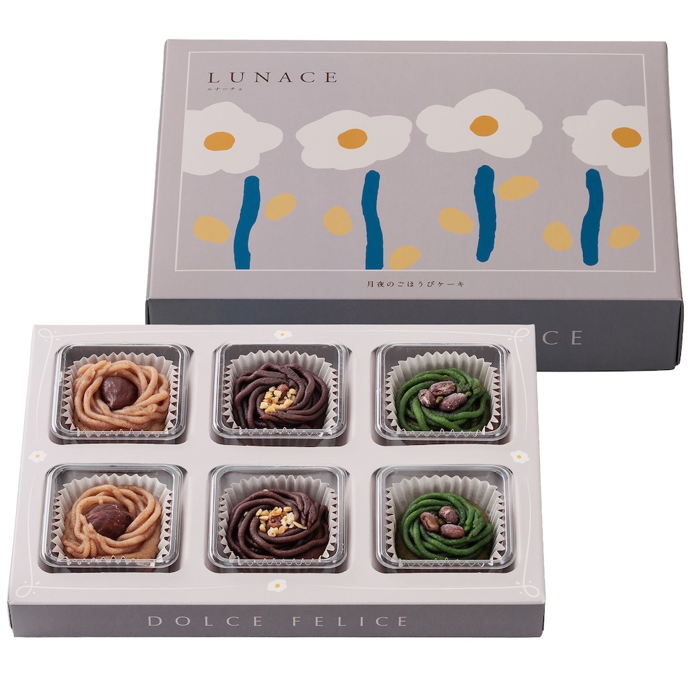「ルナーチェ（LUNACE）」6個入り・税込み1,580円
