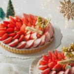 2サイズ展開される「苺のクリスマスタルト」税込み6,500円〜