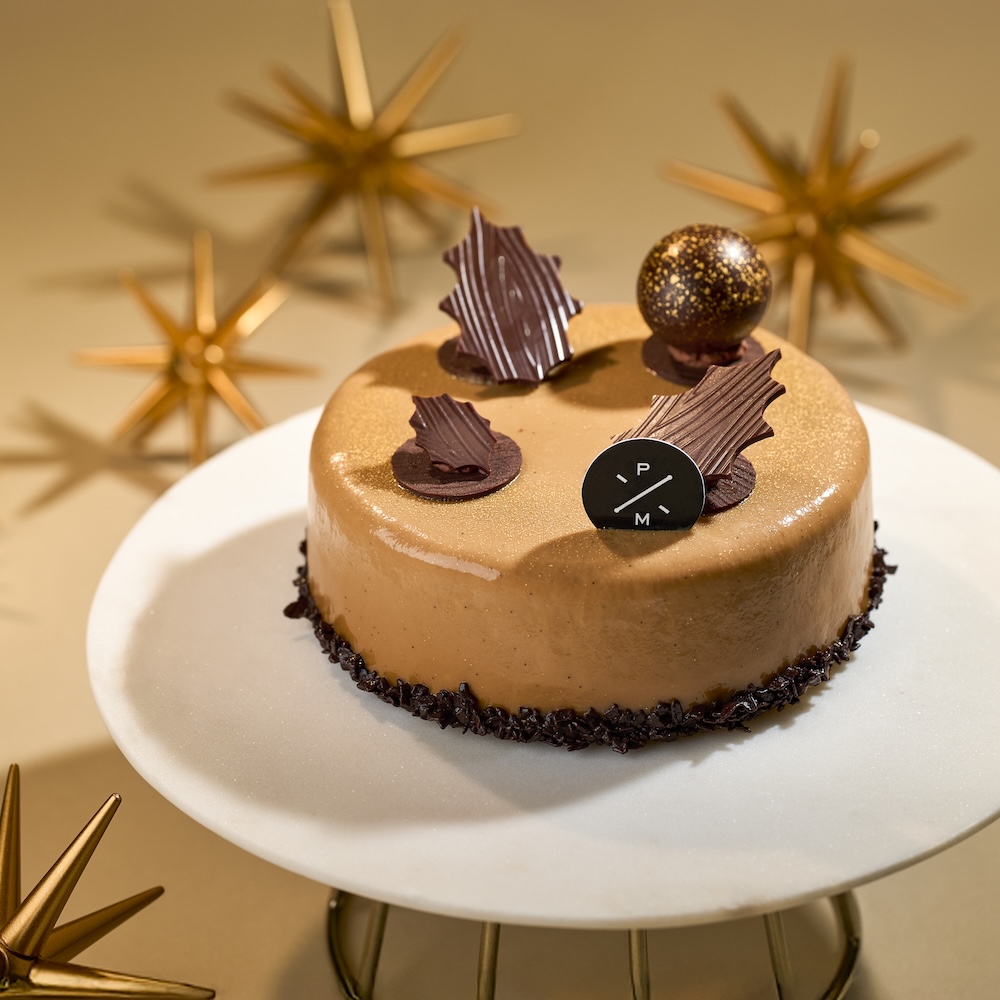 クリスマスケーキ「ピエール ドゥ ノエル 2025 –ガトー ムース オ キャラメル」イメージ