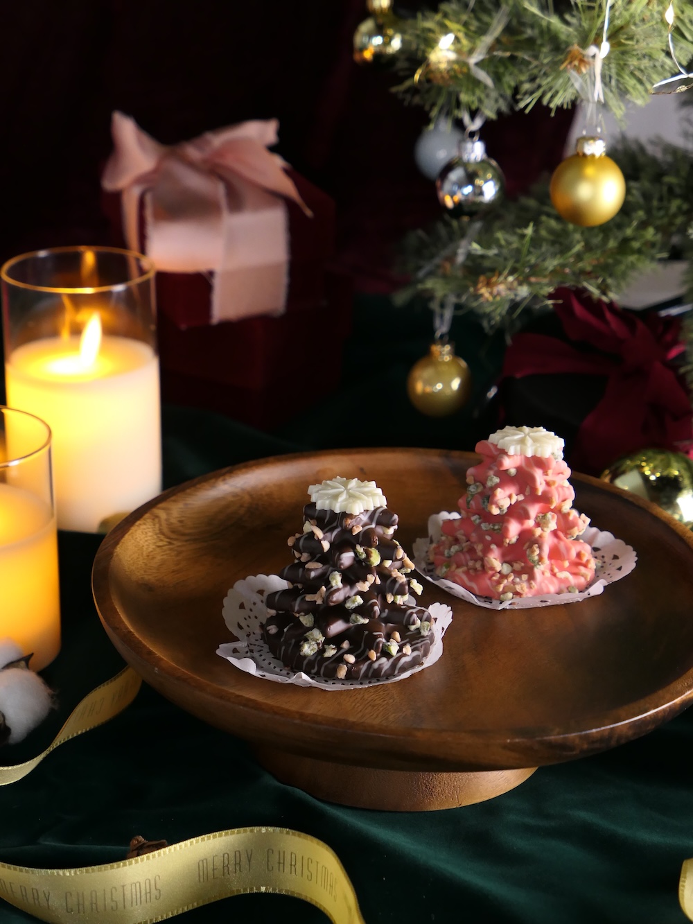 「クリスマスツリークッキー」各・1,080円