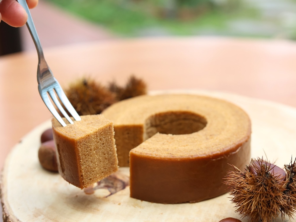 「くりバウムクーヘン」イメージ