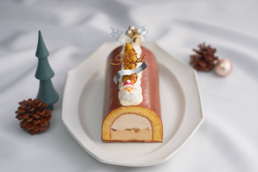 「ノエルマロンロールケーキ」