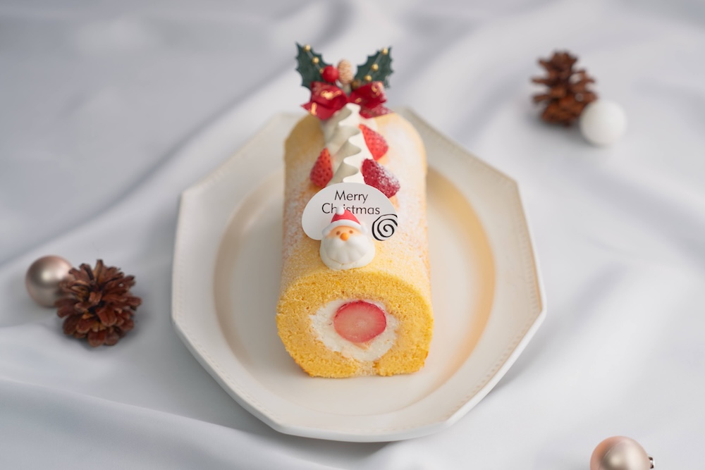 「いちごのクリスマスロールケーキ」イメージ
