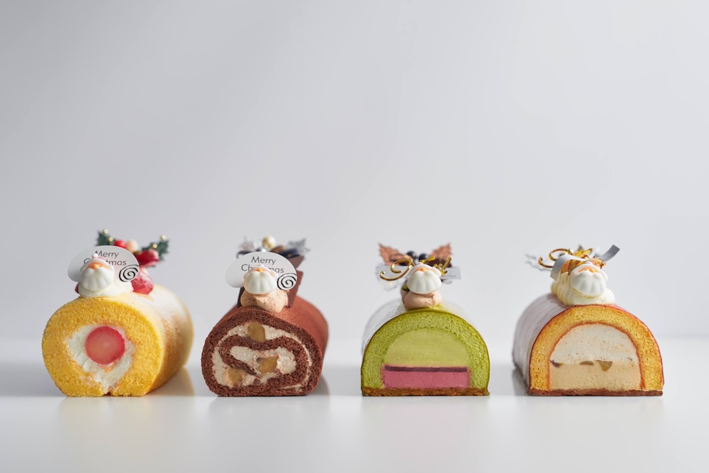 「自由が丘ロール屋」2025年クリスマスケーキのイメージ