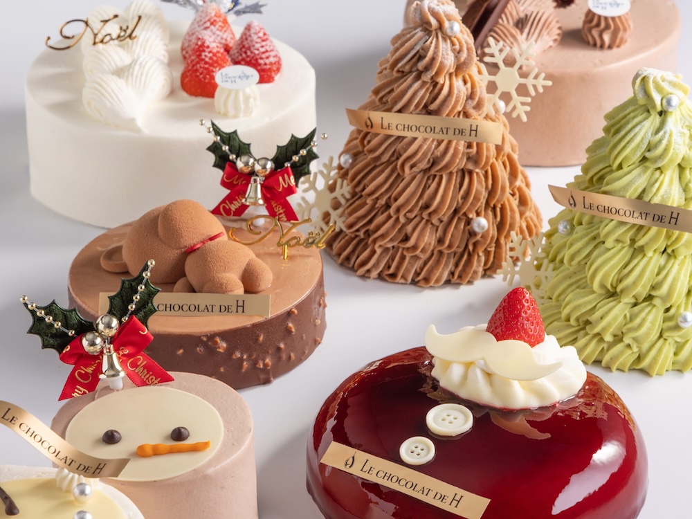 「ル ショコラ ドゥ アッシュ」2025年クリスマスケーキのイメージ