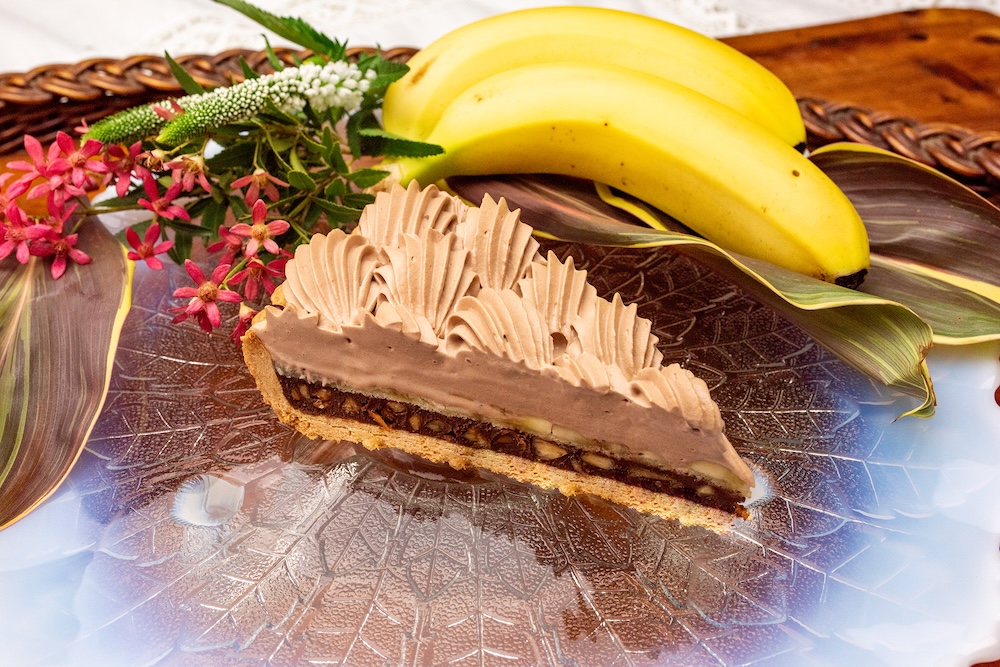 「マカダミアチョコレートとバナナのタルト」イメージ