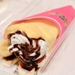 「バナナをまるごと1本!チョコバナナクレープ」税込み538円