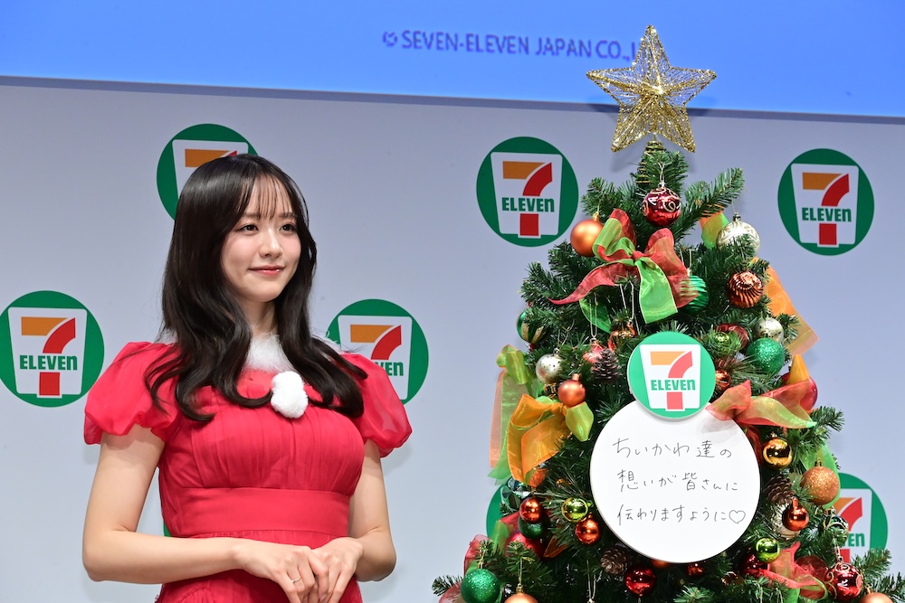 「セブン‐イレブン×ちいかわ ちいかわと冬をたのしんじゃお！」PR発表会の様子