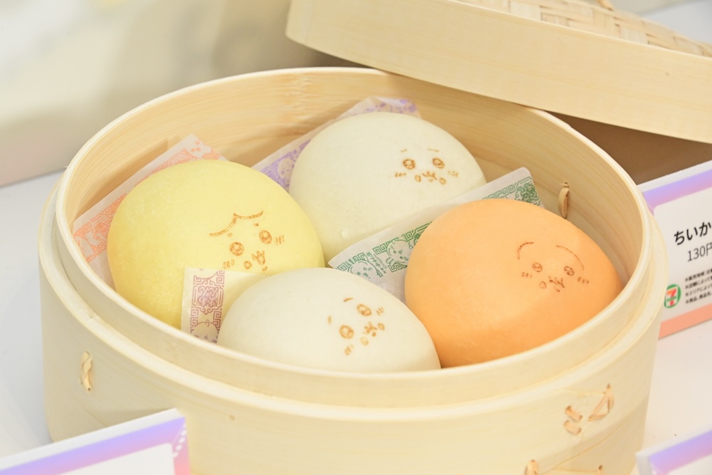 「ちいかわ」コラボレーション中華まん4種のイメージ