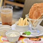 「ミニクリスピークレープ&ミニフライドポテト」学生限定で税込み500円（一般は税込み880円）