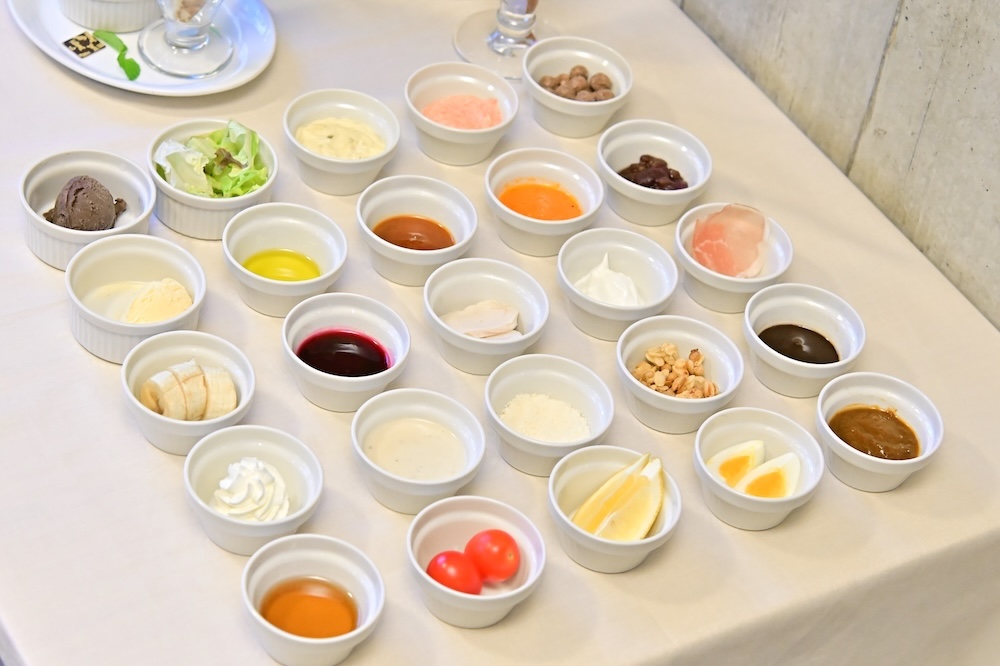 トッピングメニュー全25種のイメージ