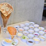 「クリスピークレープ」メニュー2品の比較イメージ