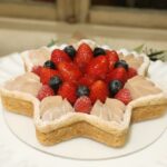 「星型 赤いフルーツとチョコレートクリームのタルト」税込み9,990円