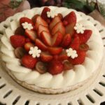 2サイズ展開の「ブルターニュ産”ル ガール”クリームチーズと赤いフルーツのタルト」税込み8,996円から