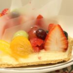試食用の「色とりどりのフルーツリースタルト」イメージ