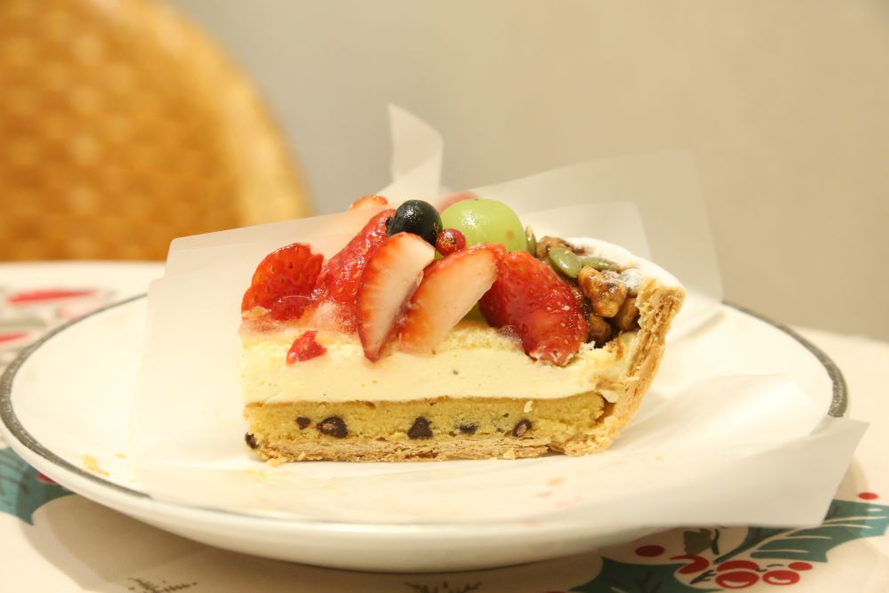 試食用の「~タルトプレミエ~クリスマスツリーのタルト」イメージ