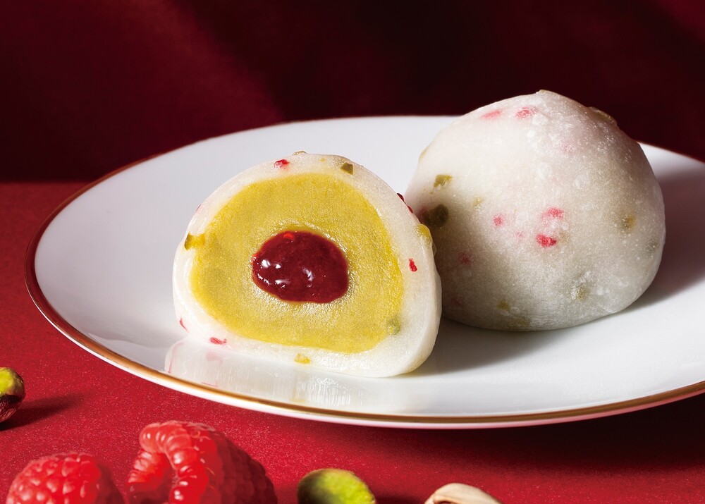 【新商品情報｜12月限定】濃厚なめらかキュンと甘酸っぱい、冬に食べたい新大福！12月限定『ピスタチオ&フランボワーズ大福』販売