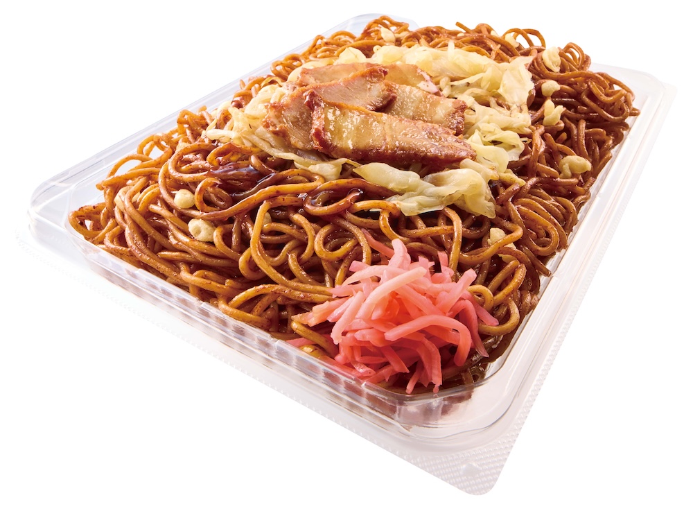 11月24日頃から販売される「盛りすぎ！ソース焼そば」税込み538円