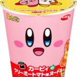 「星のカービィ クリーミートマト味ヌードル」税込み246円