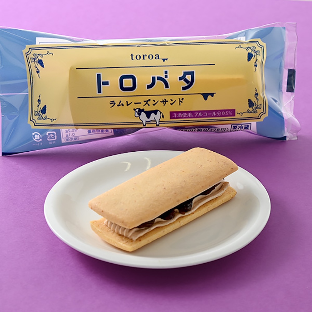 「トロバタ ラムレーズンサンド」税込み278円