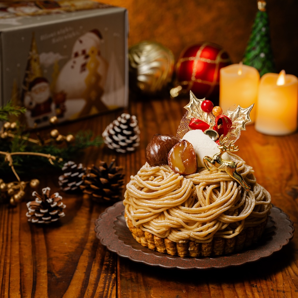 「丹波栗たっぷり贅沢モンブランノエル」税込み4,860円