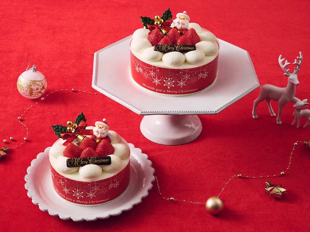 2サイズ展開される「クリスマスはちみつショート」税込み4,300円〜