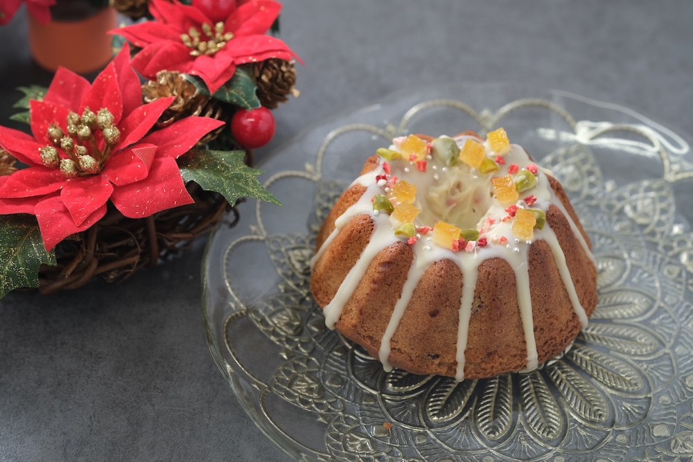 グルテンフリー「ホリデーフルーツクグロフ」2841円