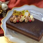 グルテンフリーあり・洋酒不使用「クリスマスヴィーガンチョコレートケーキ」7,992円(配送対応)