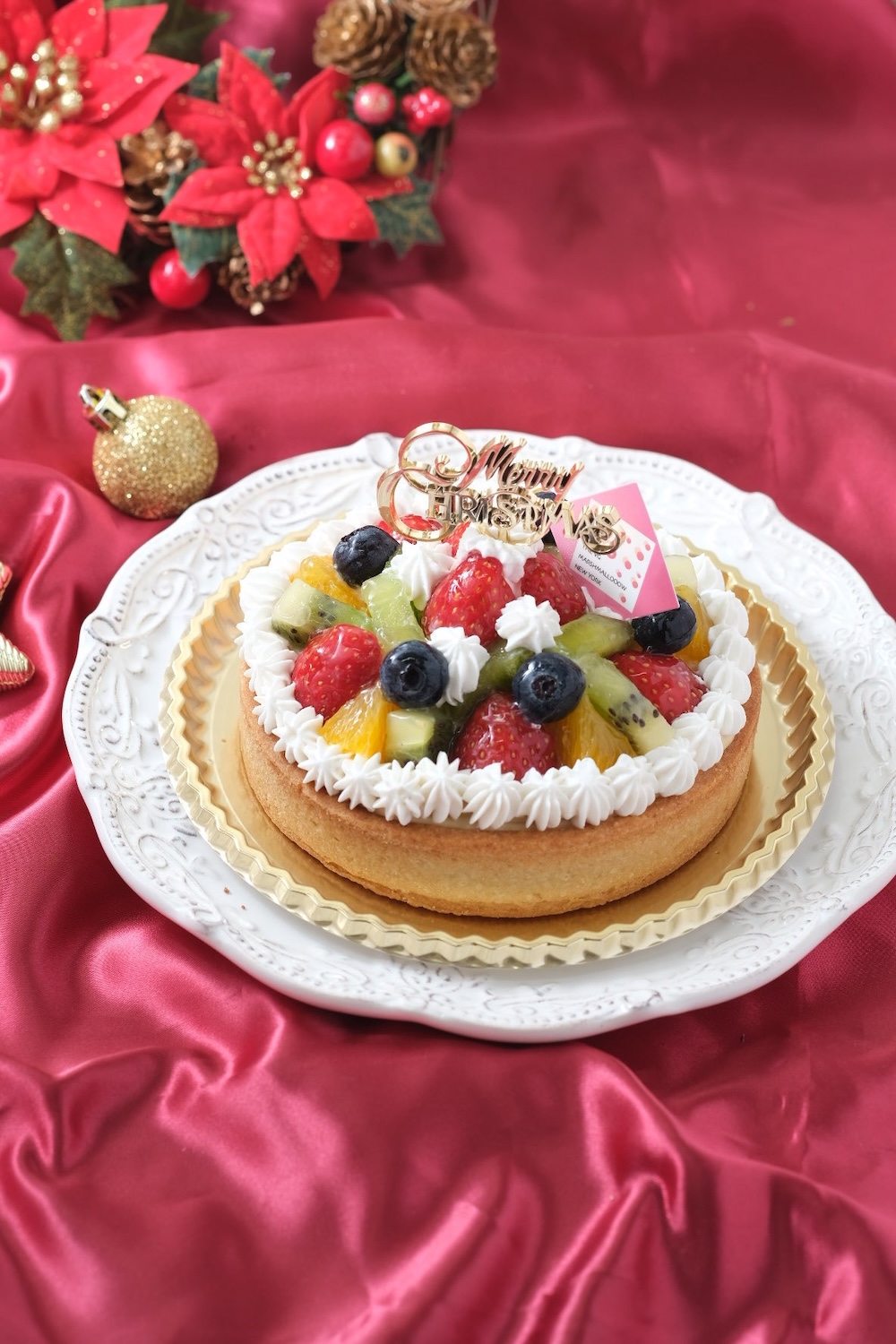 洋酒不使用「クリスマスフルーツタルト　グルテンフリー」5,880円（店頭引き渡し）