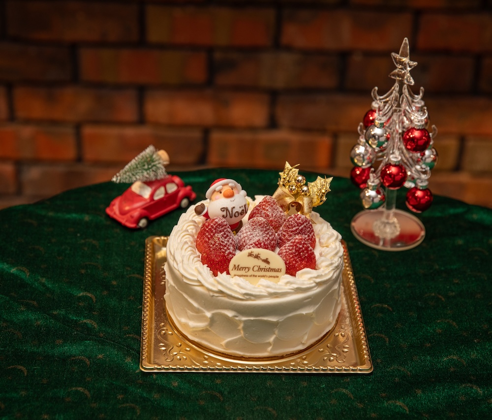 4サイズ展開される「おこめクリスマス　生デコレーション2025」イメージ