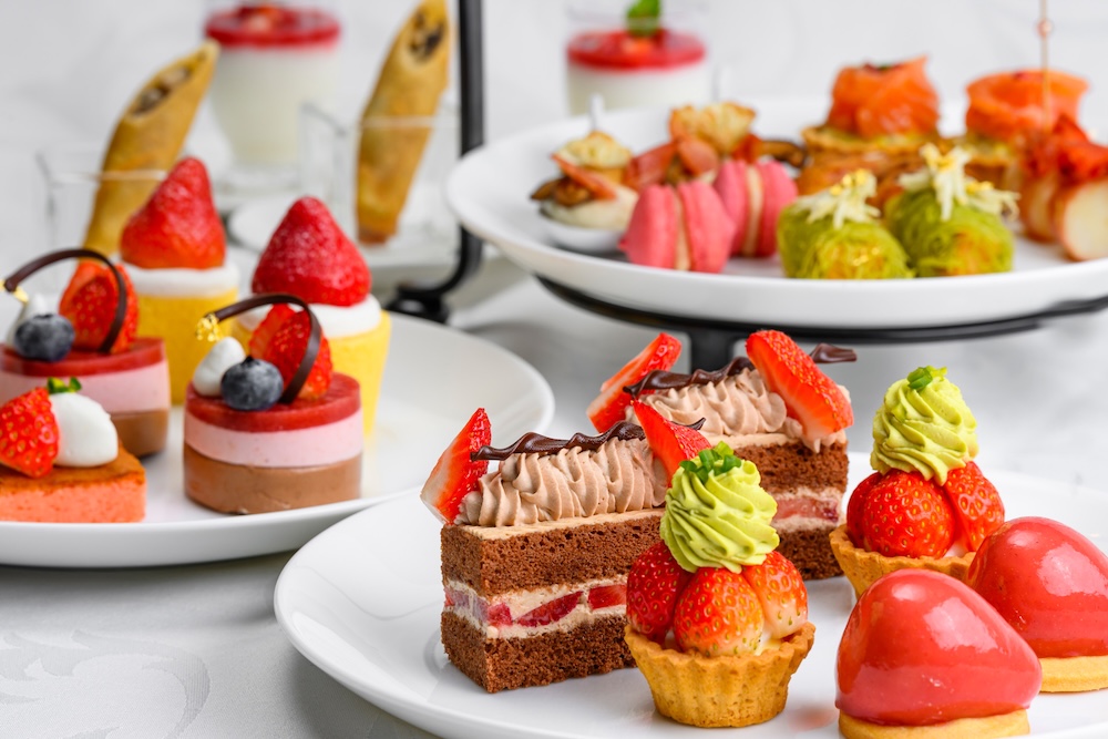 「いちご香る冬のアフタヌーンティー 金鼓〈KONKU〉」イメージ