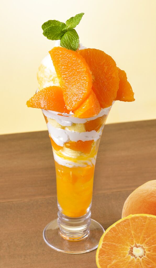 「愛媛県産柑橘のパフェ」イメージ