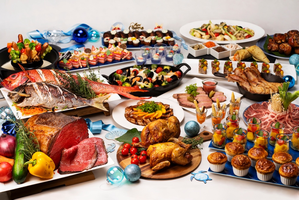 「クリスマスディナービュッフェ」税込み8,000円（サービス料含む）