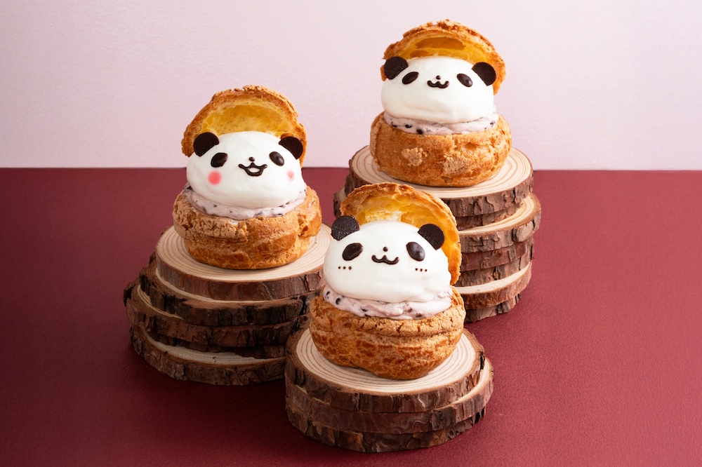 「小倉ホイップのパンダシュークリーム」イメージ