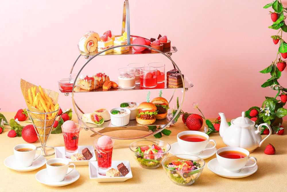 「アフタヌーンティーセット～いちご&チョコレート～」イメージ