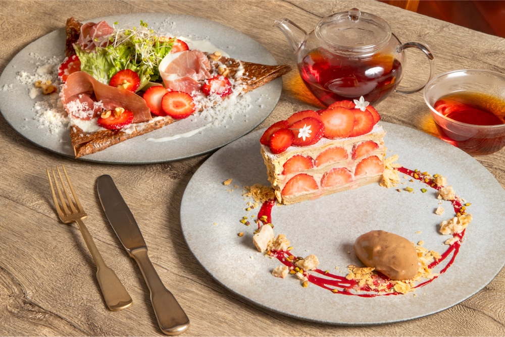 「CREPE & GALETTE TOOTH TOOTH」2025年冬季メニューのイメージ