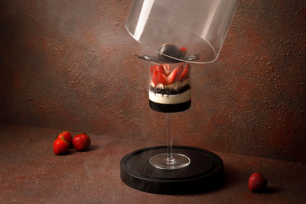 「まりひめのティラミスパフェ スモークエッセンス」イメージ