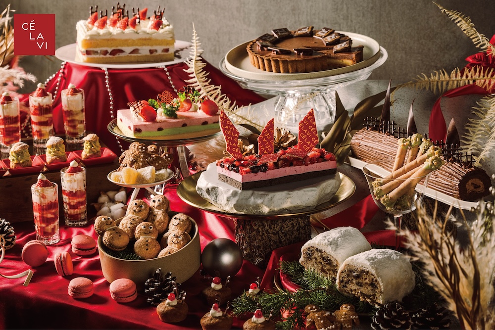 「CÉ LA VI TOKYO」のクリスマスデザートビュッフェイメージ
