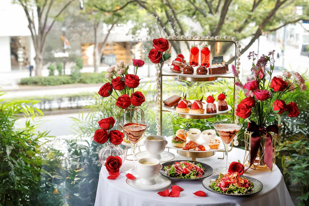 「～Red Luxe～ ストロベリー&ショコラ アフタヌーンティー」イメージ