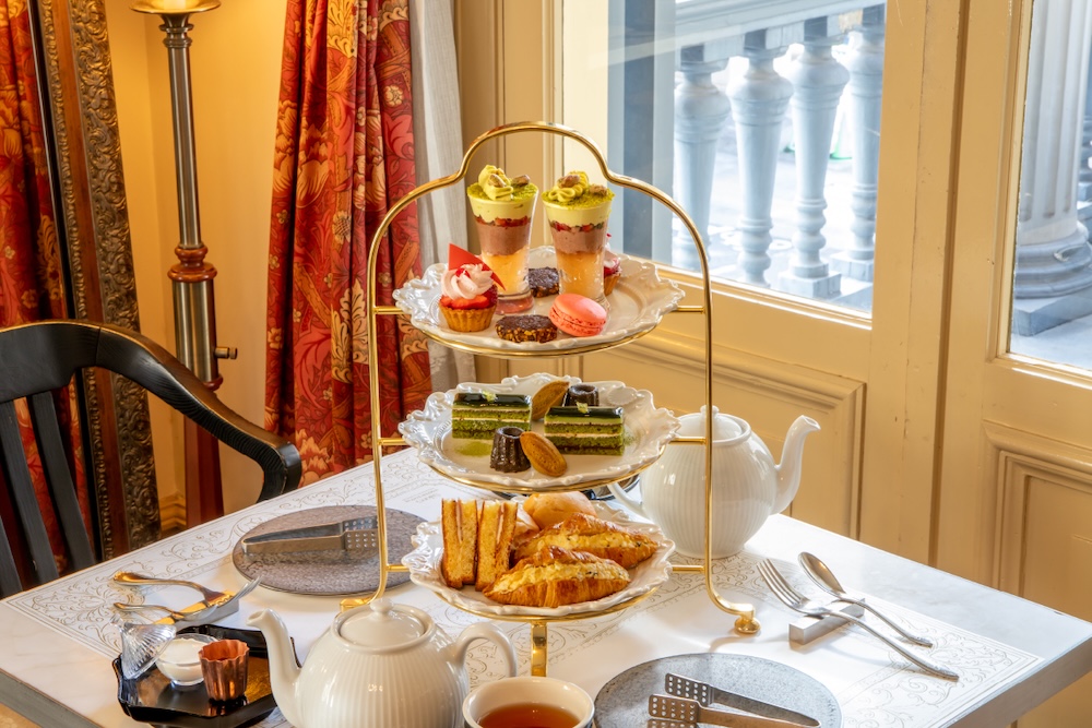 冬季限定アフタヌーンティーセットのイメージ