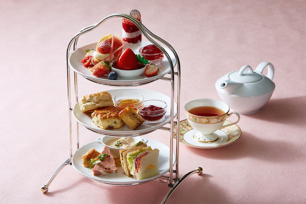 「ストロベリー アフタヌーンティーセット」イメージ