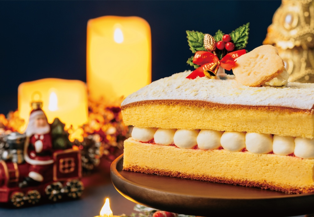 「万華のカステラクリスマスケーキ2025」イメージ