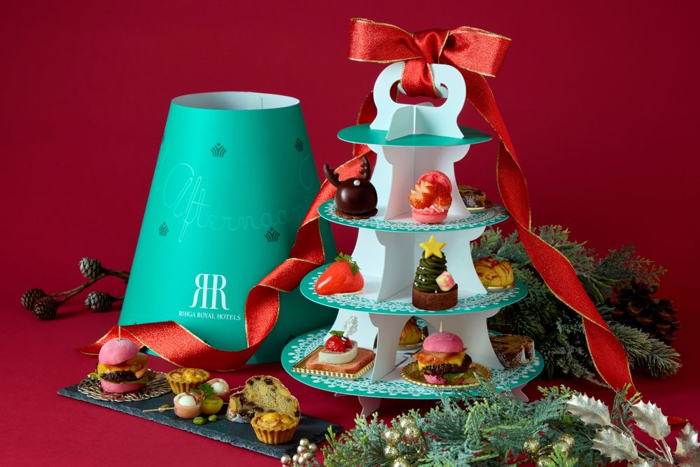 「テイクアウト クリスマスアフタヌーンティーBOX」税込み5,500円