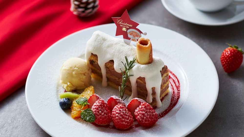 「クリスマスケーキとアールグレイ～クリーミーショコラ仕立て～」税込み1,540円