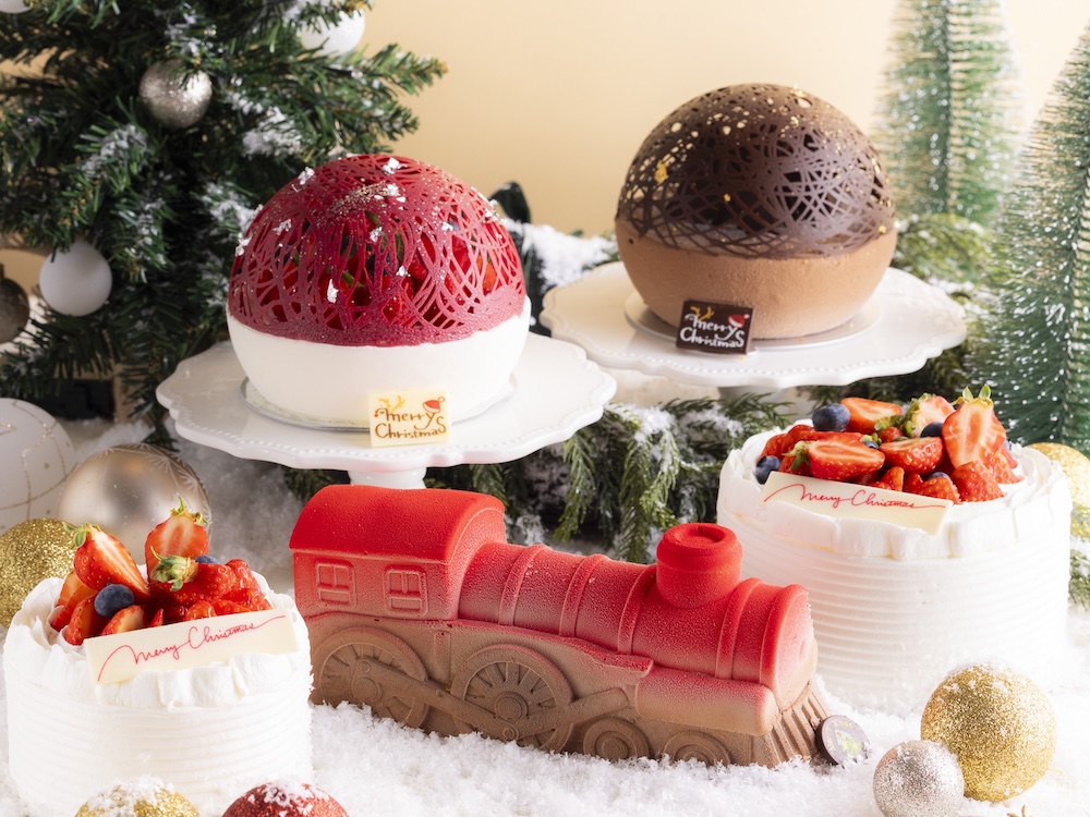 ヒルトン京都の2025年クリスマスケーキのイメージ
