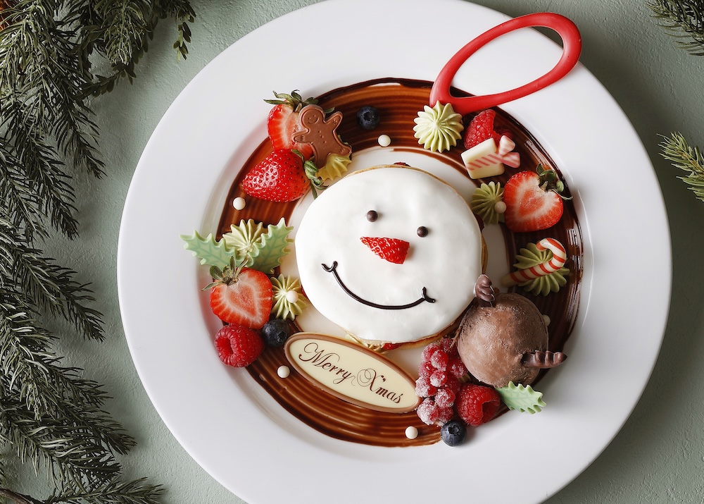 「スノーマンパンケーキ」イメージ