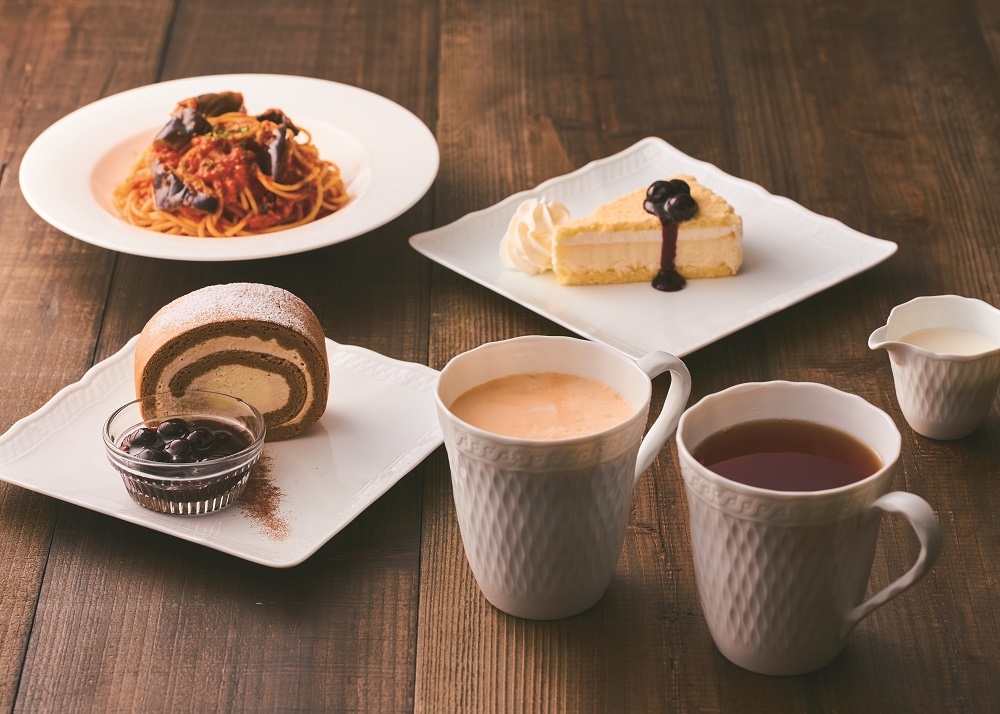 「タリーズコーヒー &TEA エスパル山形店」商品ラインアップイメージ